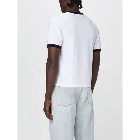 Tシャツ・カットソー GCDS Men T Shirts SS23M13065301 White Men′s cotton t-shirts and Polos in short and long sleeves | GCDS
